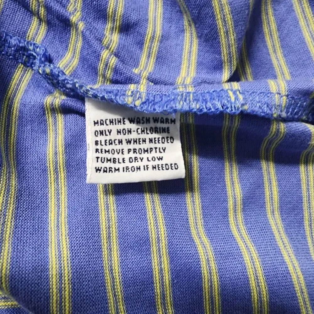 Polo Golf Ralph Lauren Men's Striped Polo Shirt Blue Size S